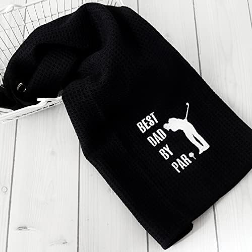 Funny Dad By Par Golf Towel for Fathers Day