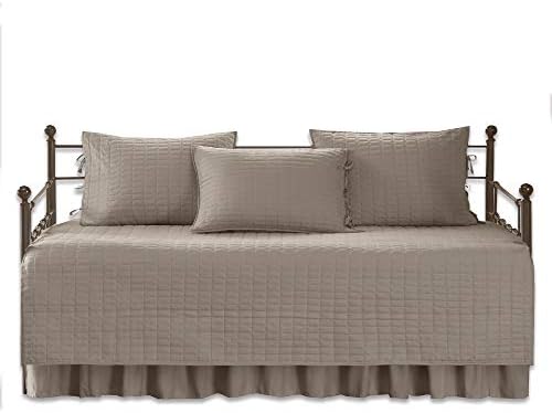 Comfort Spaces Daybed Cover Set - Kienna Taupe 75x39 5 Piece