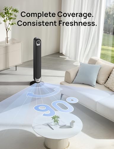 Dreo Tower Fan 42 Inch Bladeless Quiet 6 Speeds