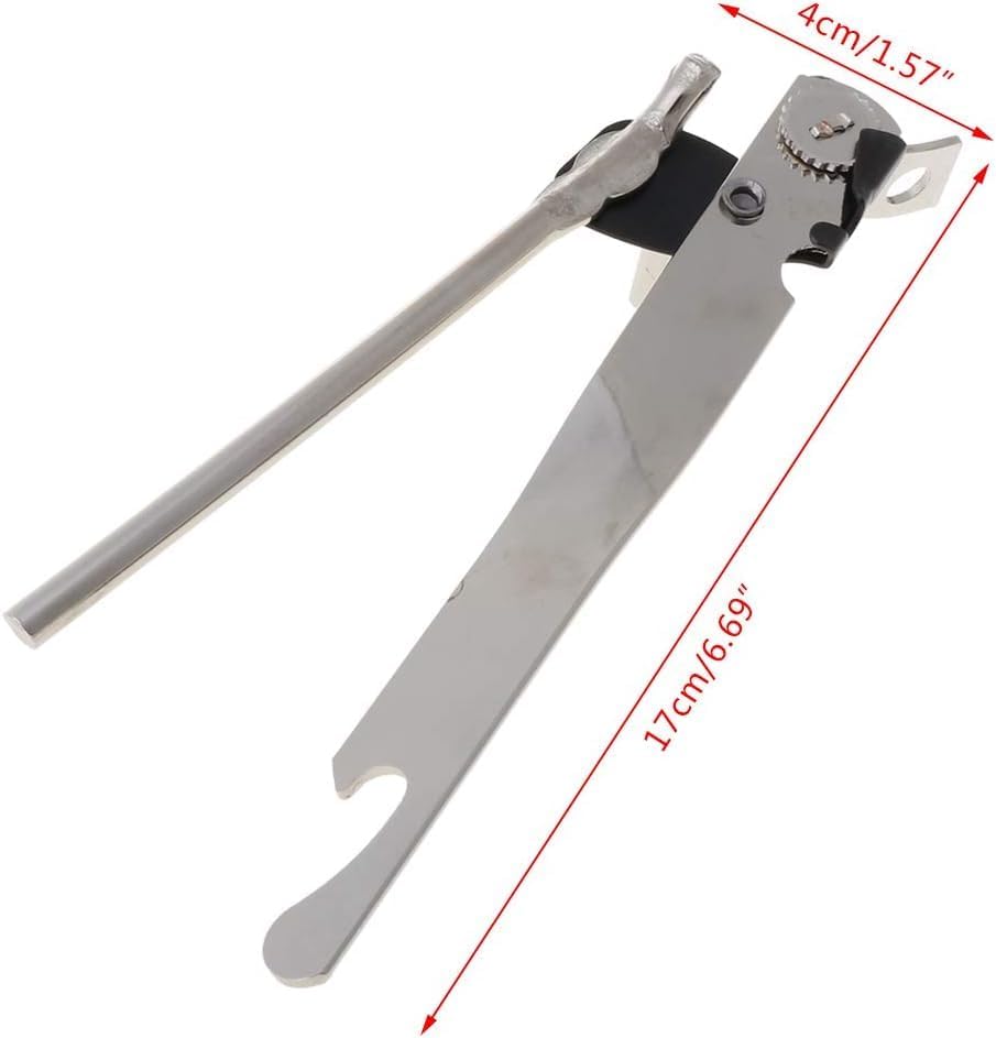 Silver Crank Manual Can Opener