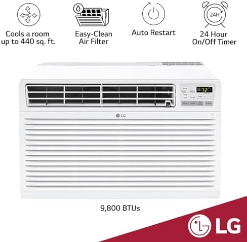 LG 10000 BTU Through the Wall Air Conditioner - White