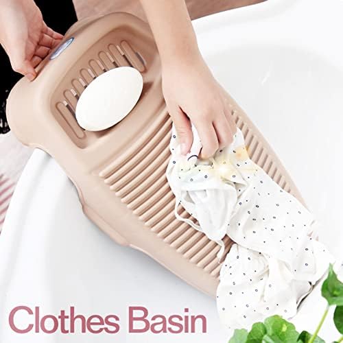 DCFV Non-Slip Handheld Washboard Portable Laundry Tool