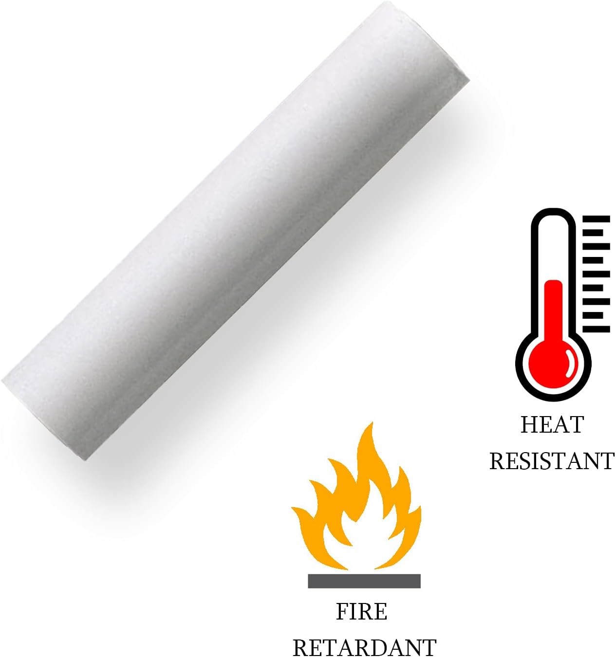 Ciata 12 Pack White Plastic Candle Covers 2 Inch