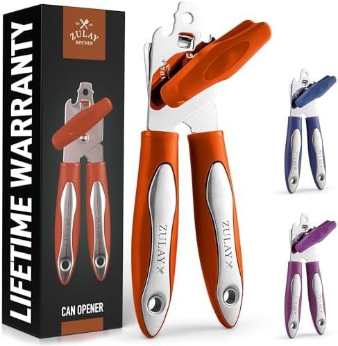 Zulay Kitchen Can Opener - Durable Stainless Steel