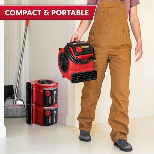 Vacmaster 3 Speed Floor Fan with 12 Feet Reach