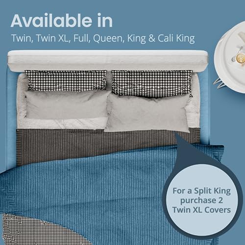 SafeRest Waterproof Queen Mattress Protector Fitted With Stretchable Pockets