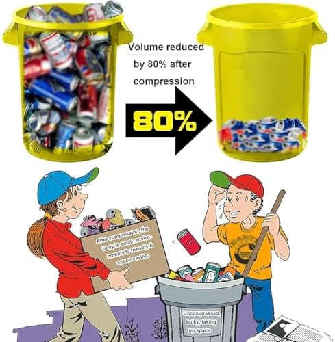 Electric Can Crusher Wall Mountable One Click