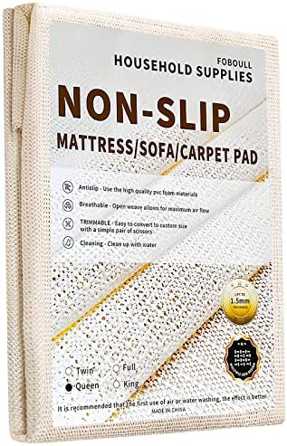Foboull Mattress Slide Stopper Gripper Queen