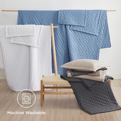 Bedsure King Quilt Set - Ultra Soft Comforter with 2 Pillow Shams