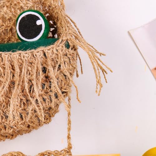 Handmade Jute Hanging Fruit Basket 3 Tier