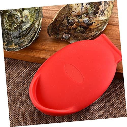 LIFKOME 2 Pcs Oyster Shucking Hand Clips with Silicone Clamps and Seafood Holders