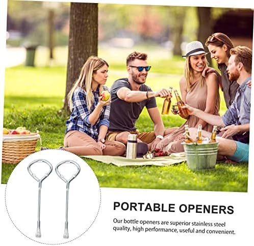 Jojofuny 2pcs Adjustable Can Opener with Lid Lifter and Key Gripper Holder