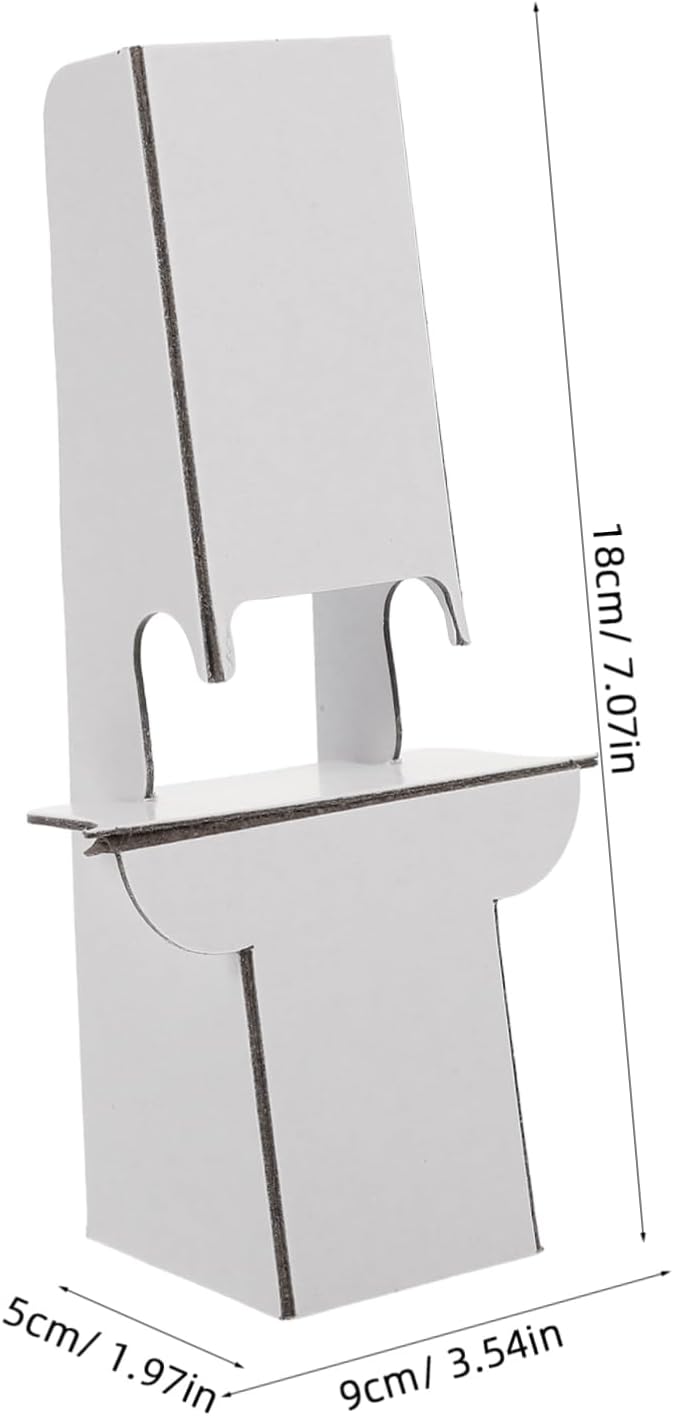 ARTIBETTER 12pcs Cardboard Display Easel Stand for Photos Wedding Signs and Advertisements