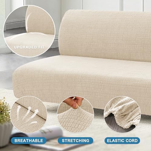 HVERSAILTEX Waterproof Futon Cover Ivory