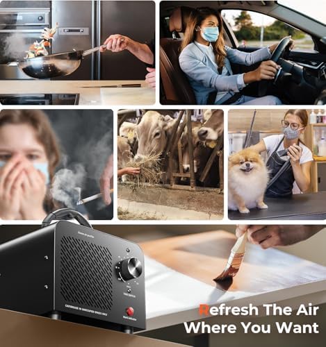 Hadlook Ozone Generator 48000mg Odor Remover Air Purifier Deodorizer