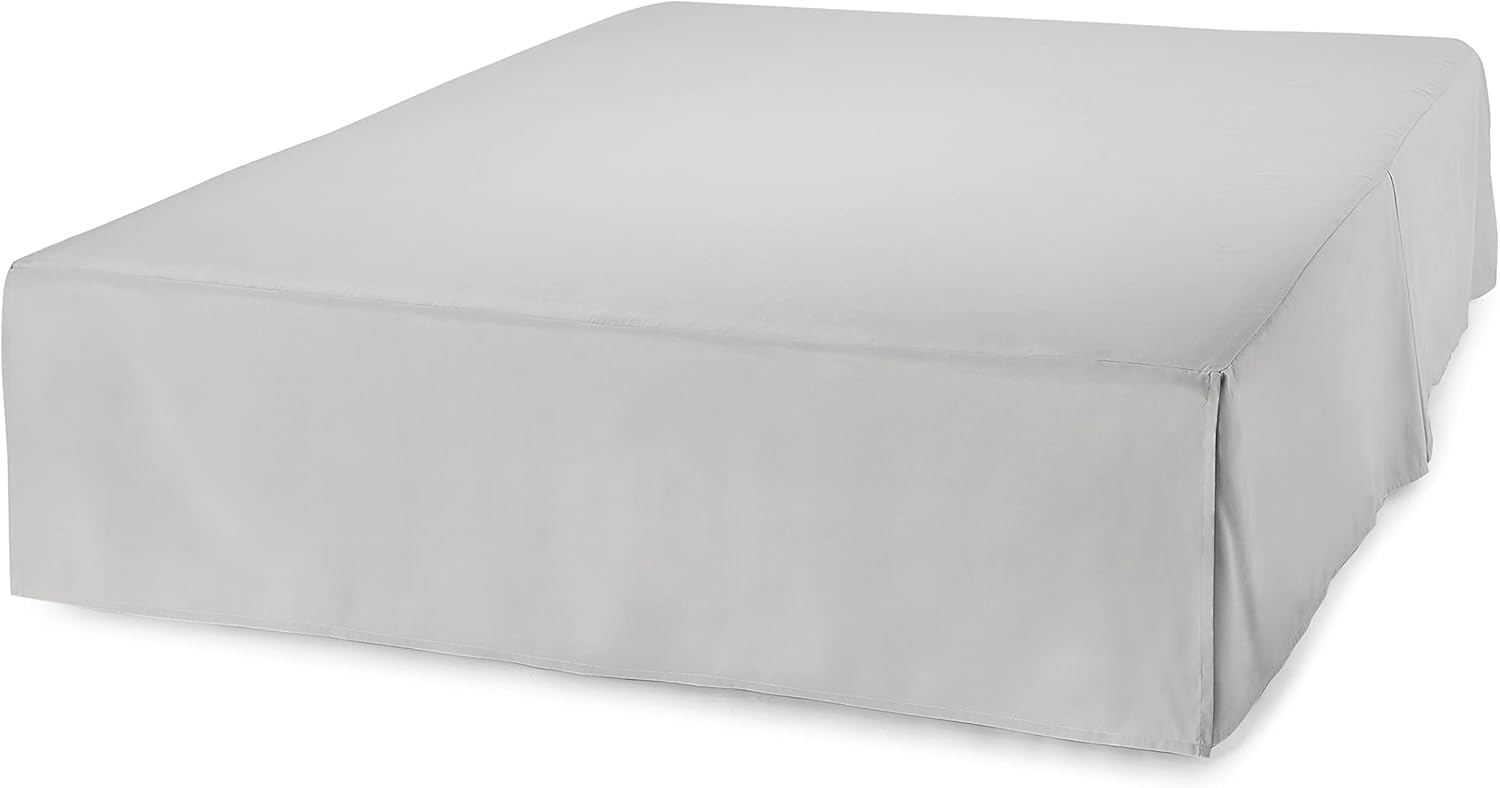 Amazon Basics Lightweight Pleated King Bed Skirt