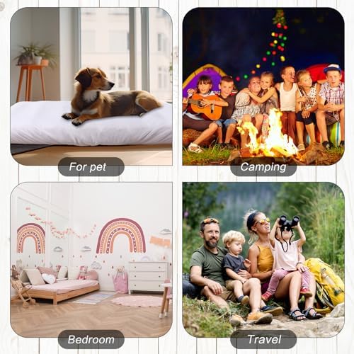 Breling Kids Air Mattress Fitted Sheet White 1 Pcs