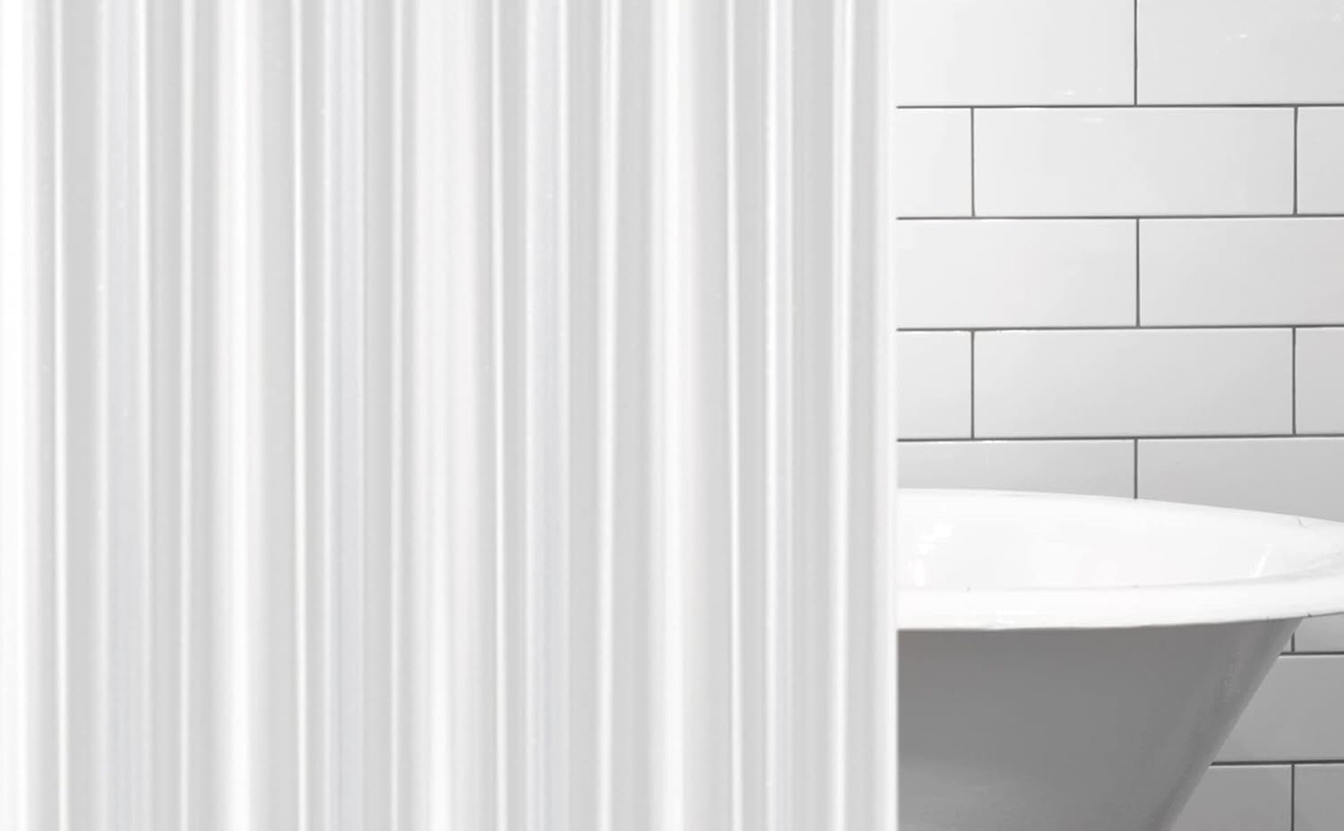 EHZNZIE Clear Shower Curtain Liner 72x72 Inches