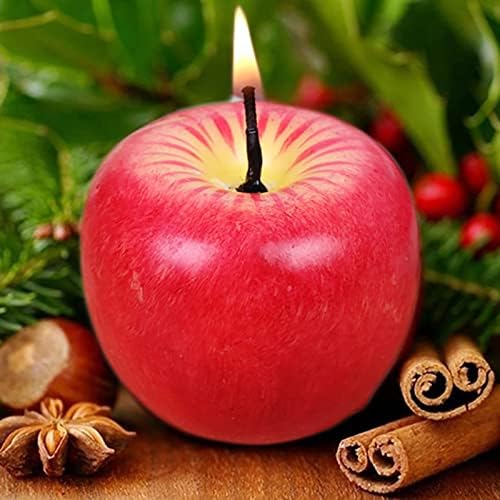 Christmas Artificial Fruit-Shaped Candle Small