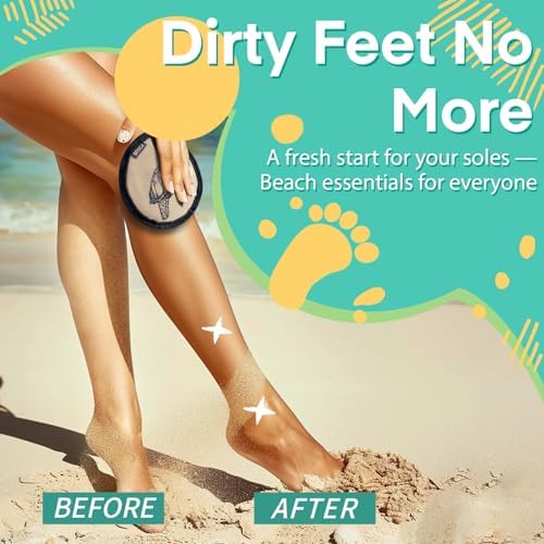 MNZZ Beach Sand Remover Wipe Mitt 1Pcs