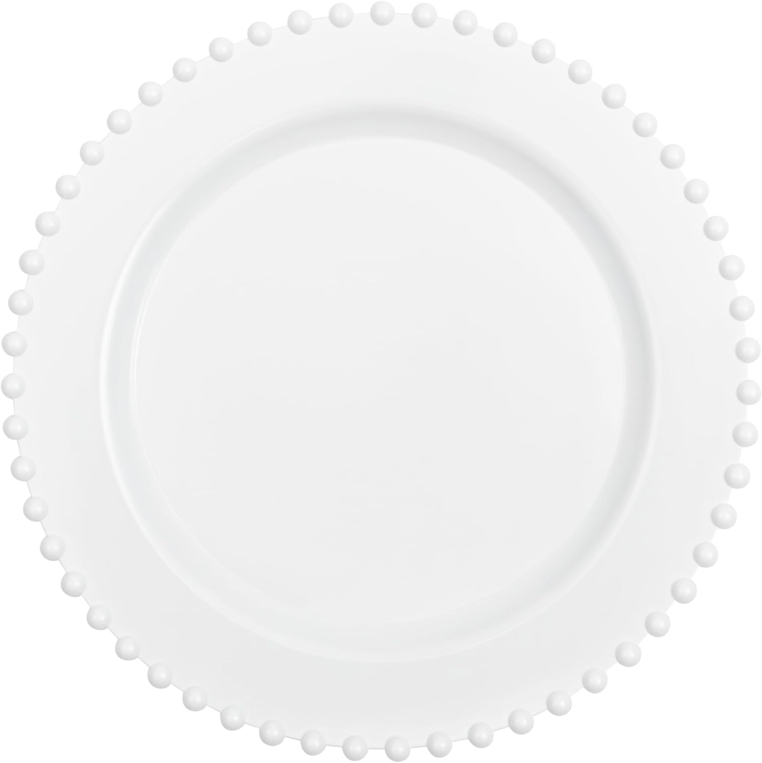 PLASTICPRO 32 Piece Plastic Dinner Plates Set