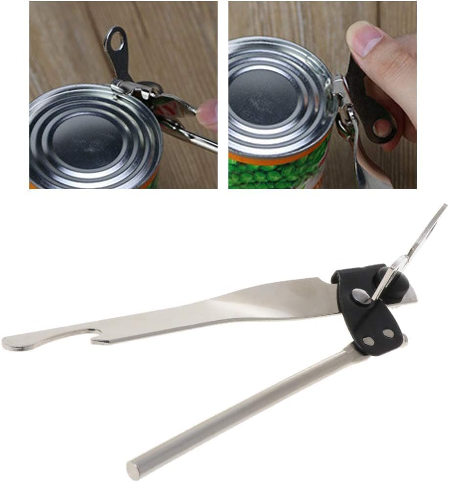 Silver Crank Manual Can Opener