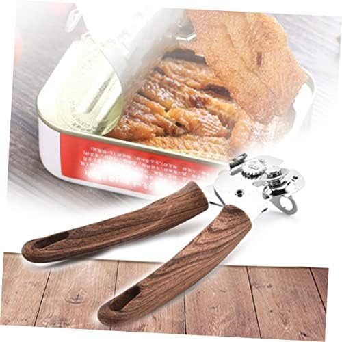 Zerodeko Adjustable Manual Can Opener with Lid Cutter and Magnetic Handle