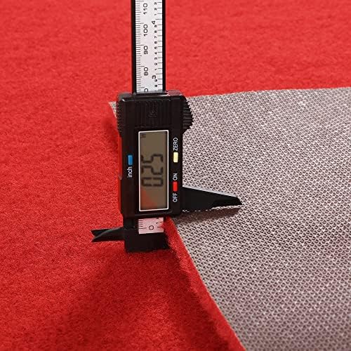 HOMBYS Extra Thick Red Carpet Runner 3x10 ft for Events