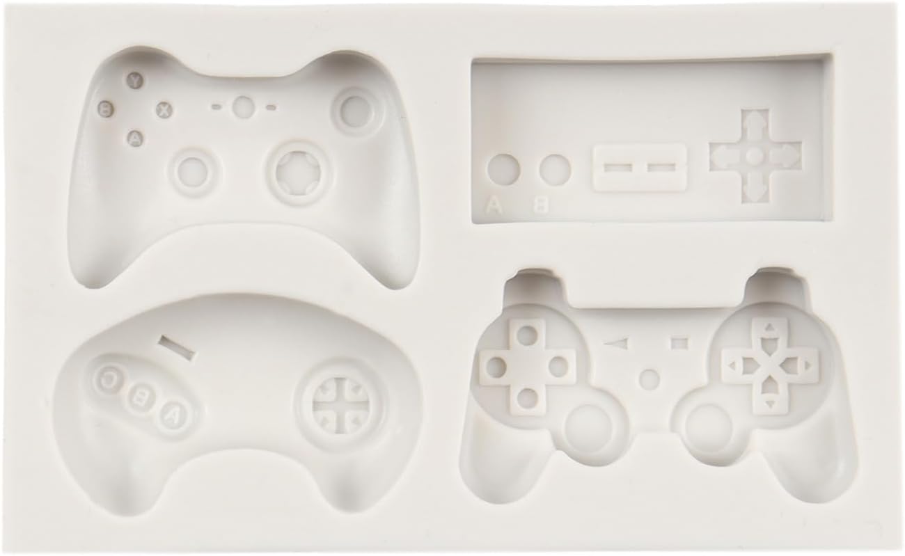 Game Controller Silicone Fondant Mold for Cake Decorations