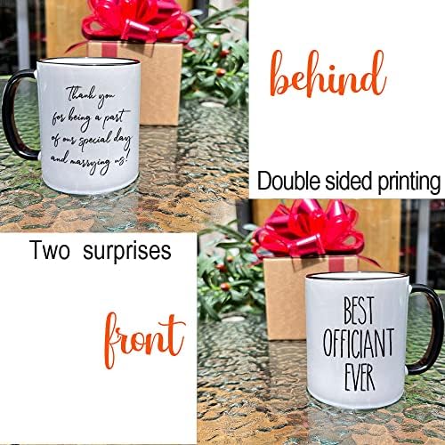 Dnuiyses Funny Wedding Officiant Mug