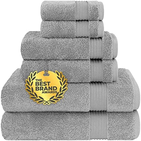 Cotton Paradise 6 Piece Towel Set 100 Cotton