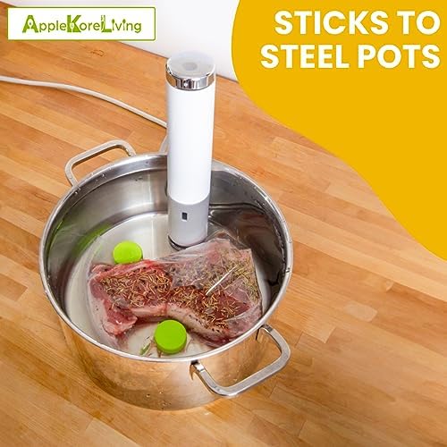 KORE Sous Vide Weighted Magnets 2 Pack Apple Green