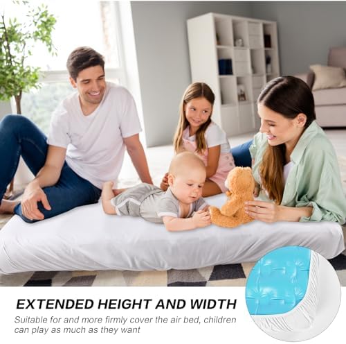 Breling Kids Air Mattress Fitted Sheet White 1 Pcs