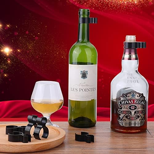 25 Piece Champagne Bottle Clips for Sparklers and Wine Safety Holders