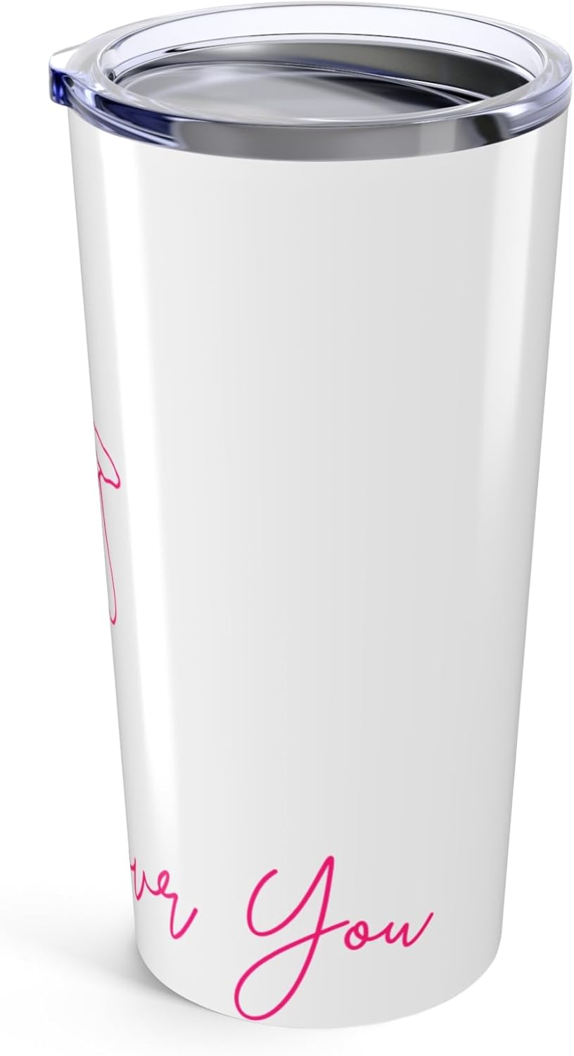 Floral Love Tumbler 20oz Insulated Coffee Cup