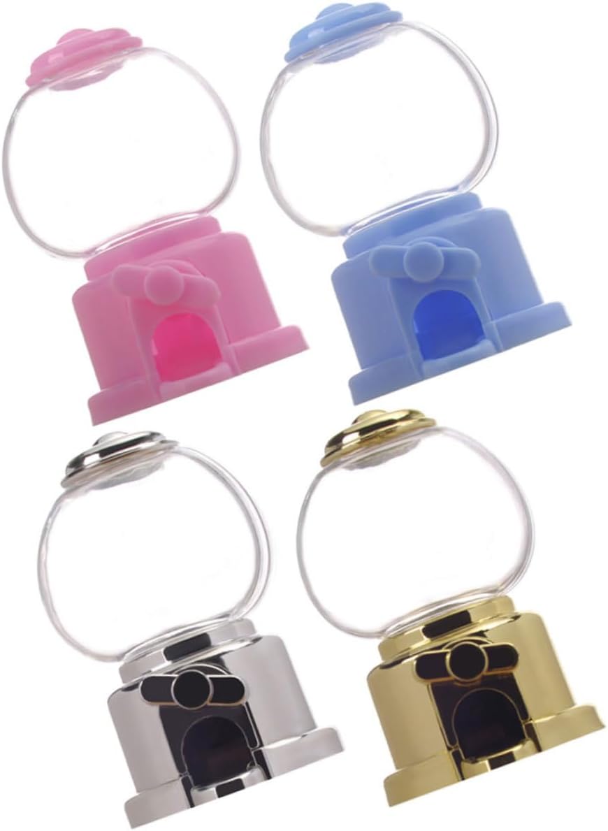 Ciieeo 16pcs Plastic Gumball Machine Dispenser for Party Decorations