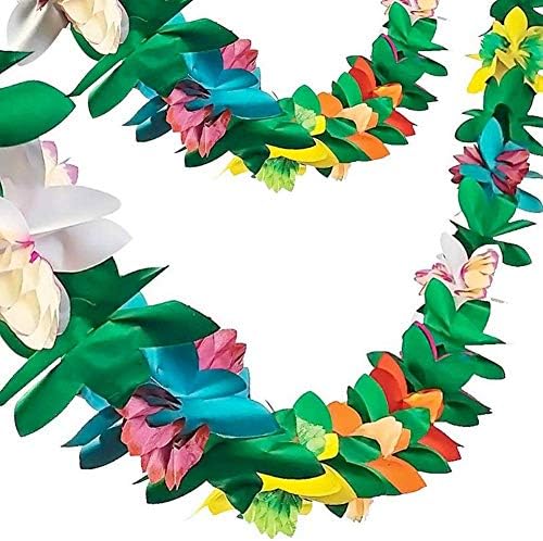 FUTUREPLUSX Tropical Garland Decor 2 Pack
