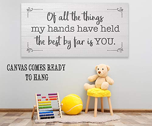 Of All The Things My Hands Have Held Boho Wall Art