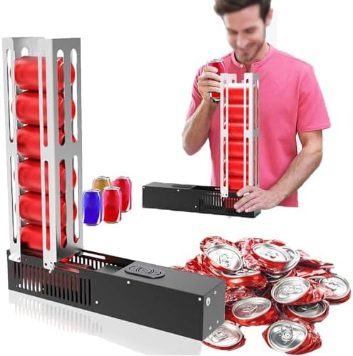 Electric Can Crusher for 8oz-16oz Cans 8 Cans at Once