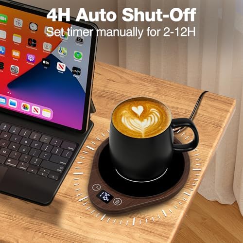 PUSEE Coffee Mug Warmer with 3 Temp Settings