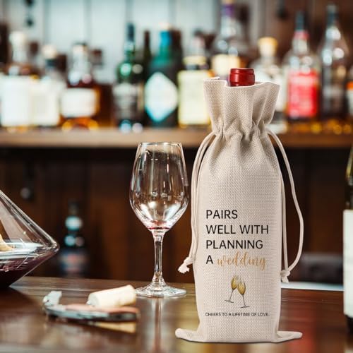 YUANHAO Wedding Gift Wine Bag with Drawstring