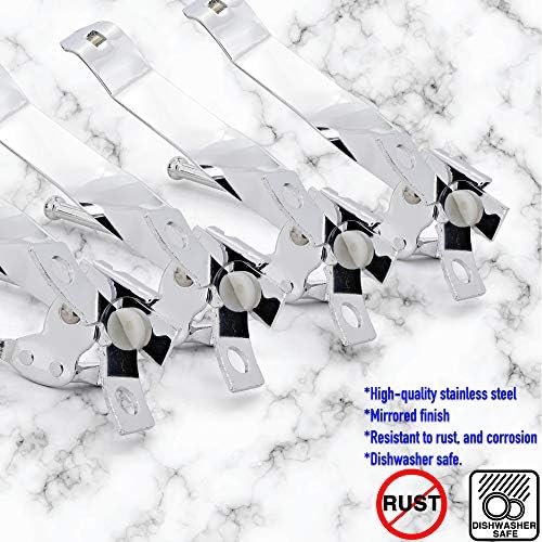 RamPro Nickel Plated Manual Can Opener Pack of 2