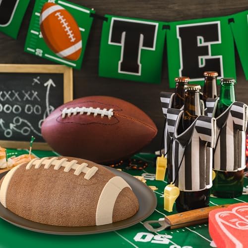 Football Cake Pan 105in Nonstick 3D Silicone Mold for Baking