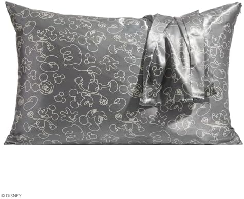 Kitsch Disney Mickey Mouse Satin Pillowcase with Zipper
