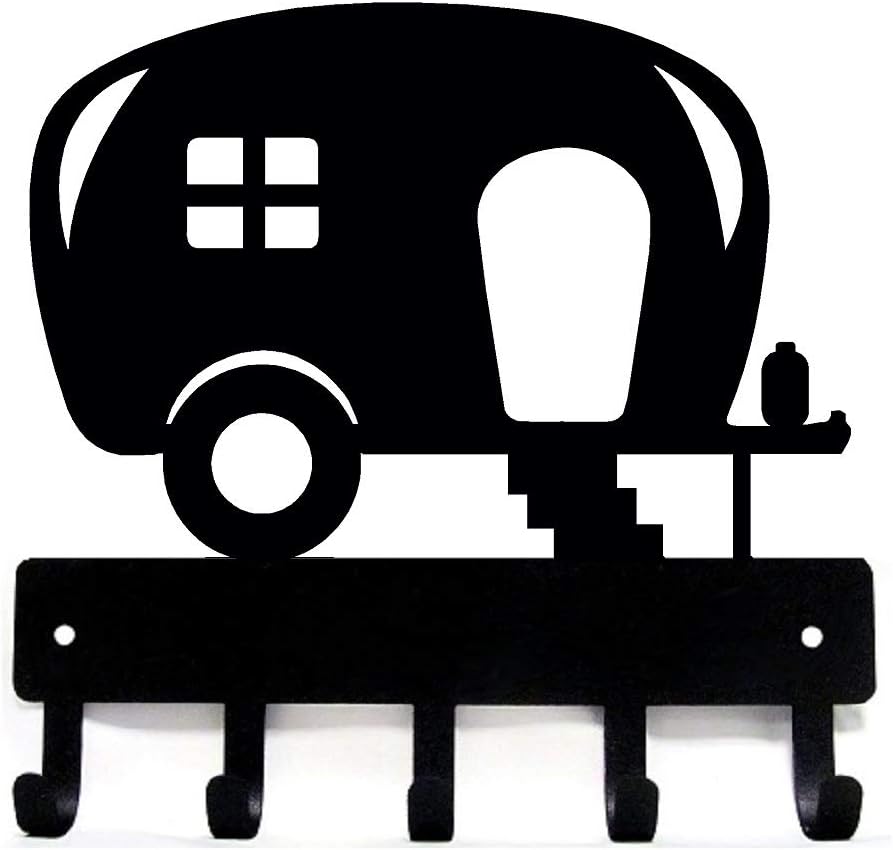 Campers Key Rack Holder 6 Inch Made in USA
