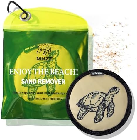 MNZZ Beach Sand Remover Wipe Mitt 1Pcs
