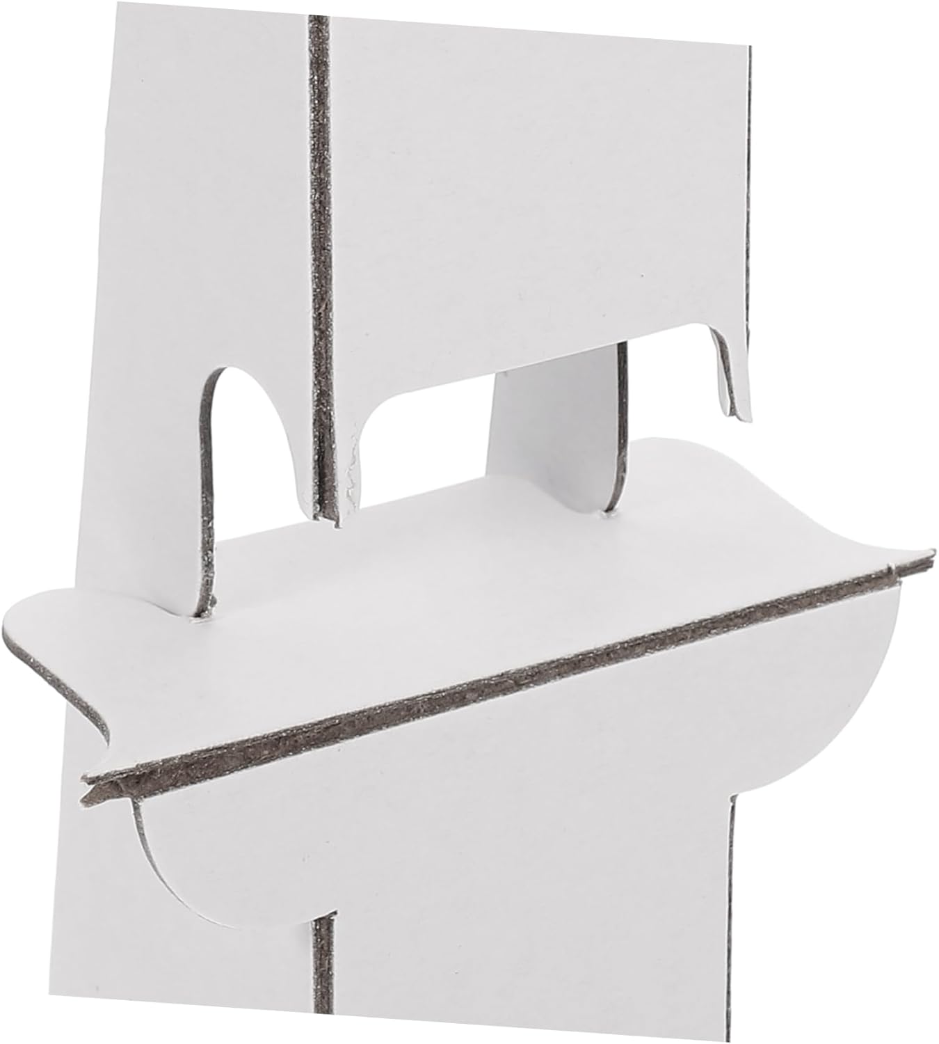 HOMSFOU 12pcs Cardboard Display Easel Stand for Art and Poster Boards