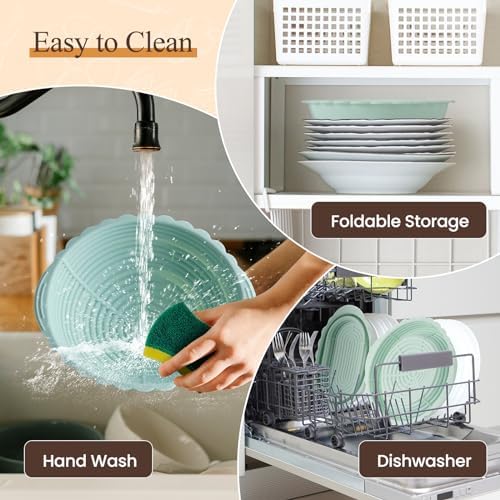 Neddie Upgraded Silicone Banneton Proofing Basket Set of 2