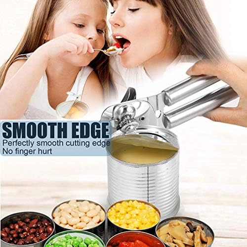 ELifeApply Multi-Function Manual Can Opener with Built-In Bottle Opener