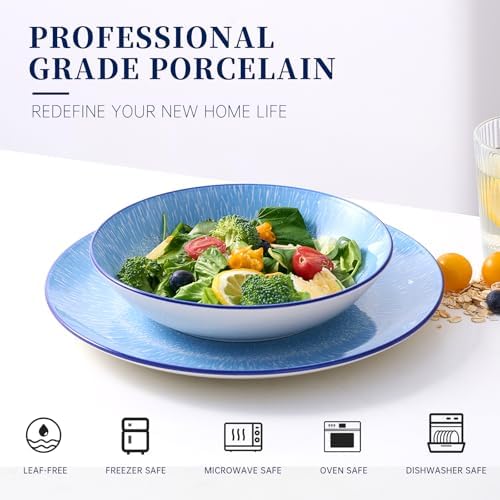Bestone 12-Piece Porcelain Dinnerware Set for 4